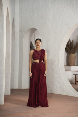 Raahi Drape Saree