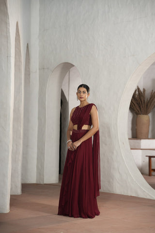 Raahi Drape Saree