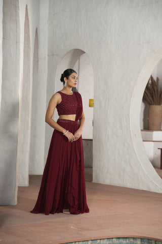 Raahi Drape Saree
