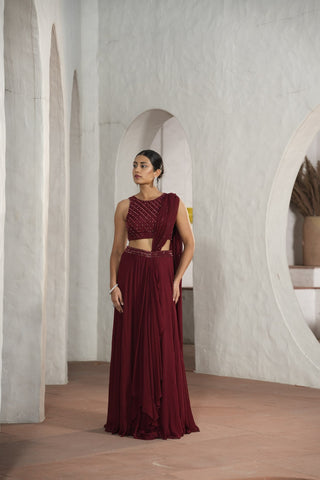 Raahi Drape Saree
