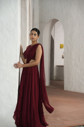 Raahi Drape Saree