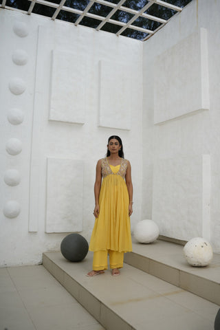 Zehra Drape Tunic Set