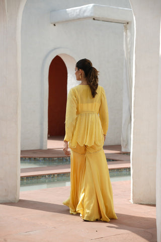 Viraas Peplum Set