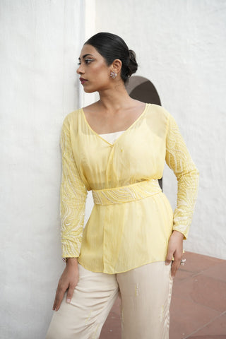 Sunflower Pant Set