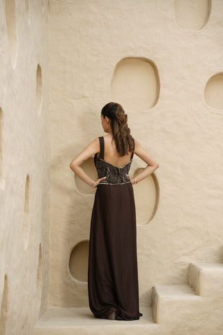 Mehr Cascade Gown