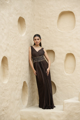 Mehr Cascade Gown
