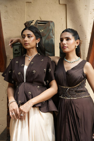 Mehr Cascade Gown
