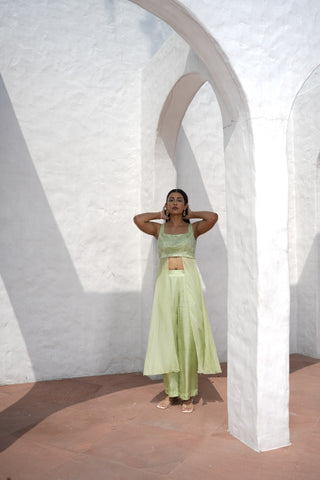 Gulnaar Drape Pant Set