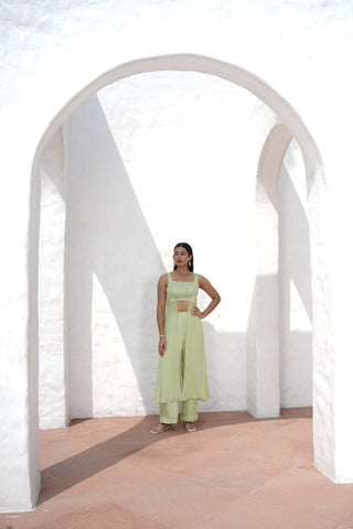 Gulnaar Drape Pant Set