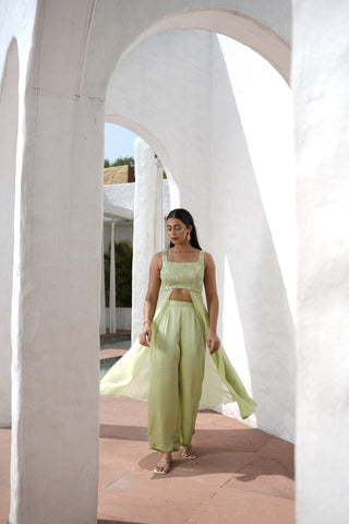 Gulnaar Drape Pant Set