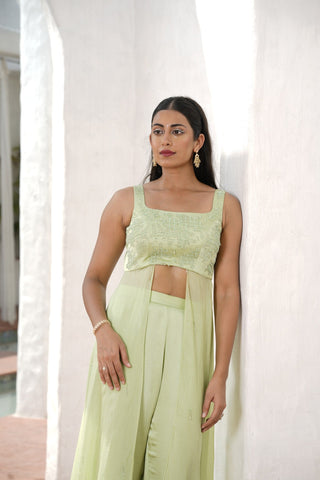 Gulnaar Drape Pant Set