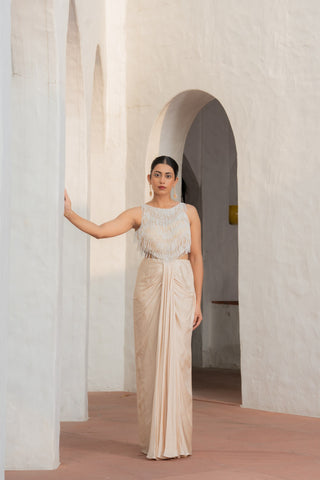Meher Fringe Drape Set