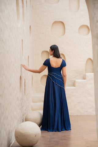 Neer Drape Gown