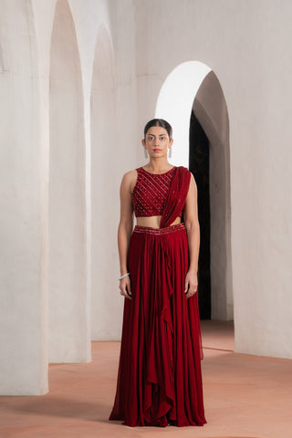 Raahi Drape Saree