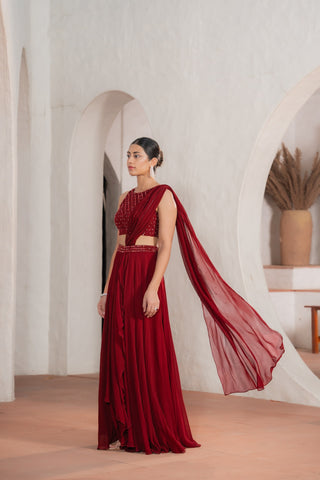Raahi Drape Saree
