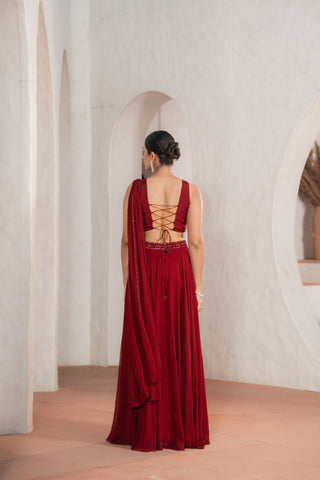 Raahi Drape Saree