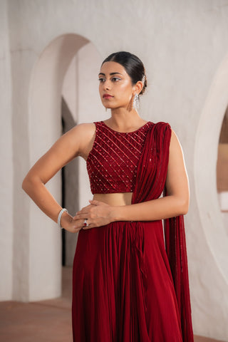 Raahi Drape Saree