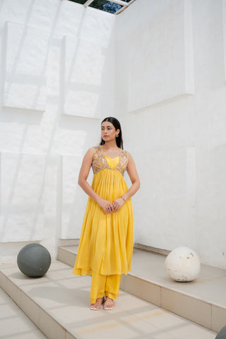 Zehra Drape Tunic Set