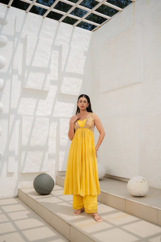 Zehra Drape Tunic Set
