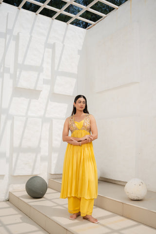 Zehra Drape Tunic Set