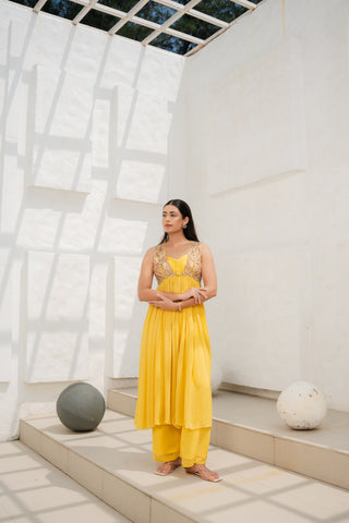 Zehra Drape Tunic Set