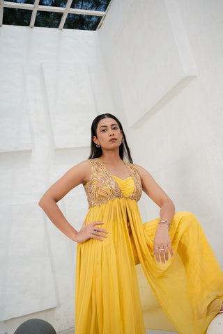 Zehra Drape Tunic Set