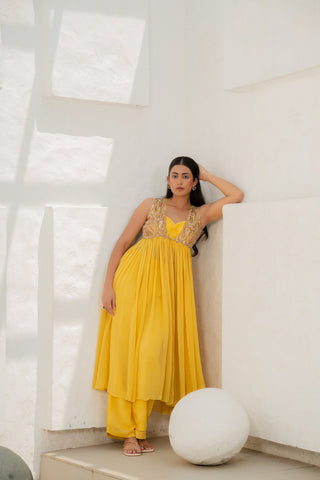 Zehra Drape Tunic Set