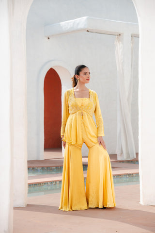 Viraas Peplum Set