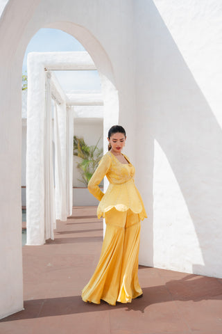 Viraas Peplum Set