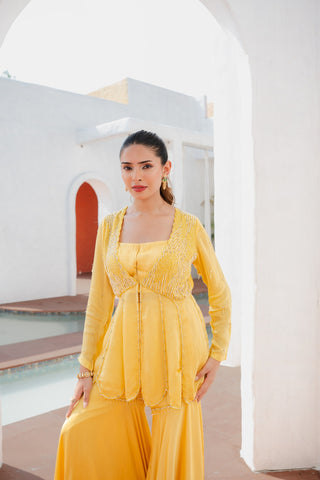 Viraas Peplum Set