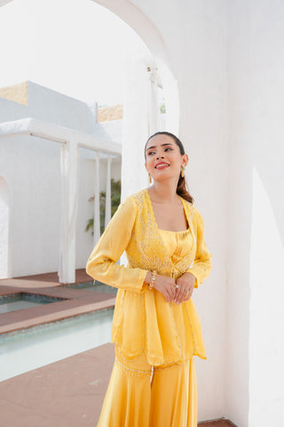 Viraas Peplum Set