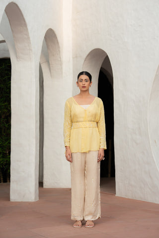 Sunflower Pant Set