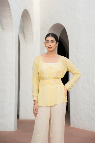 Sunflower Pant Set