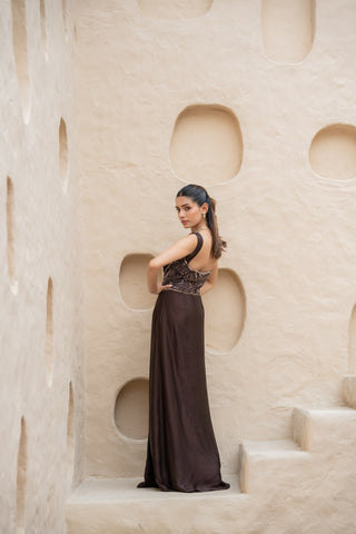 Mehr Cascade Gown