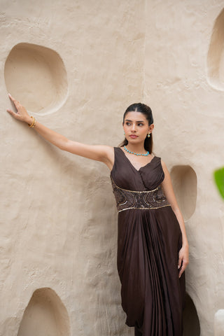 Mehr Cascade Gown