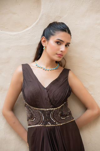 Mehr Cascade Gown