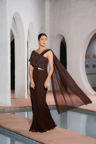 Afsana Drape Saree