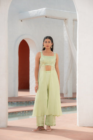 Gulnaar Drape Pant Set